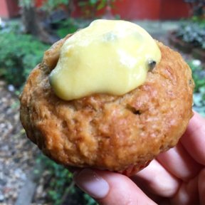Gluten-free muffin from Blue Diamond Breakfast Club